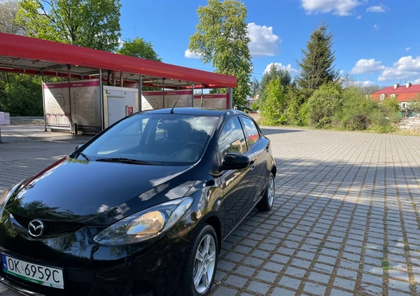 Mazda 2 cena 16900 przebieg: 101000, rok produkcji 2009 z Janów Lubelski małe 742